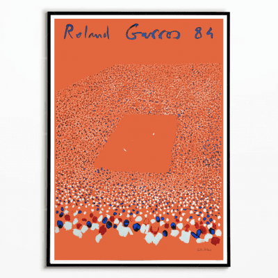 Affiche Roland Garros 1984