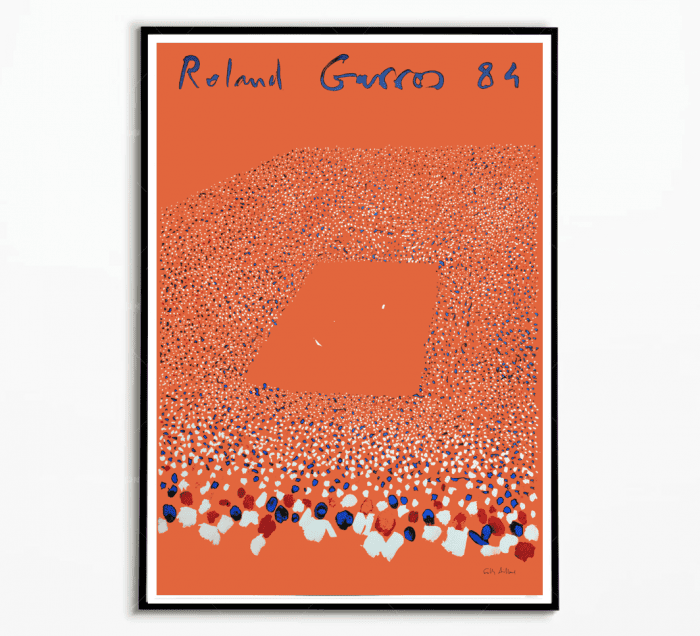 Affiche Roland Garros 1984
