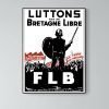Affiche FLB - Luttons pour une Bretagne Libre