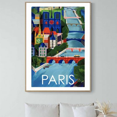 Affiche Paris  Notre Dame 3