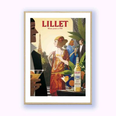 Affiche Lillet