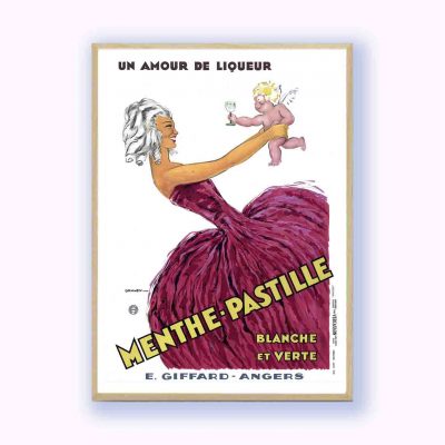 Affiche Menthe Pastille Angers