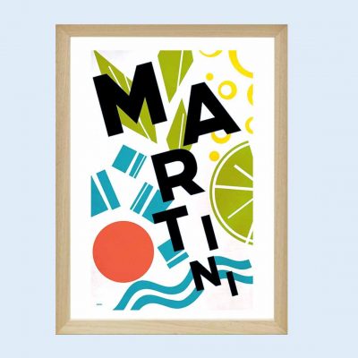 Affiche Martini