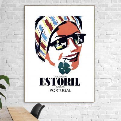 Affiche Portugal Estoril