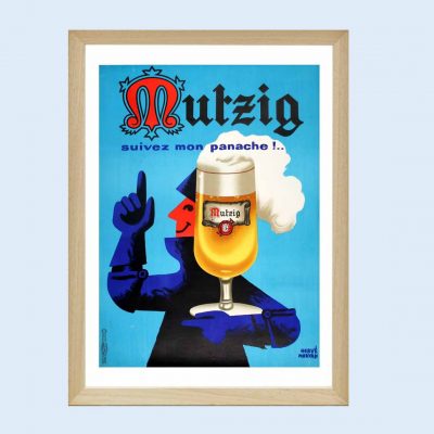 Affiche Mutzig Biere