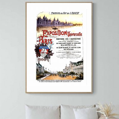 Affiche Paris Exposition 1900 2