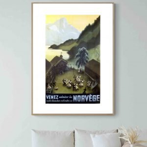 Affiche Norvège Norway Norge 13