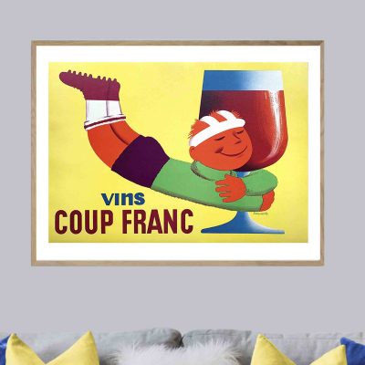 Affiche Vin Coup Franc