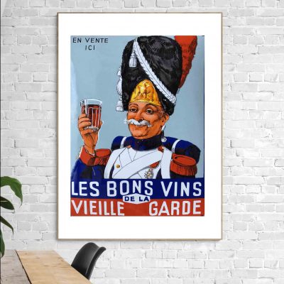 Affiche Vin Vieille Garde