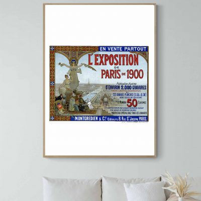Affiche Paris Exposition 1900
