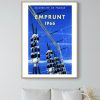 Affiche EDF 1966 Emprunt