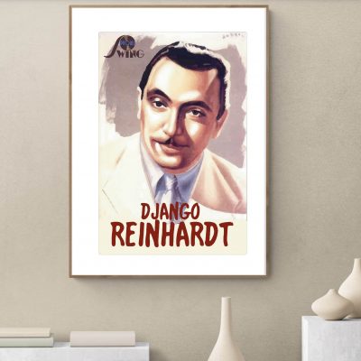 Affiche Django Reinhardt 2