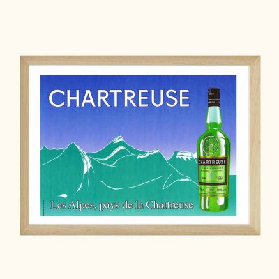Affiche Chartreuse Alpes
