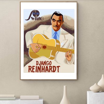 Affiche Django Reinhardt