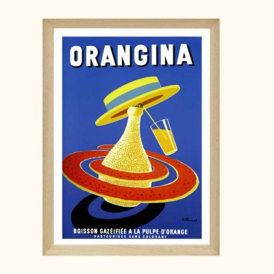Affiche Orangina