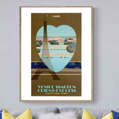Affiche Sncf Venice Simplon Express