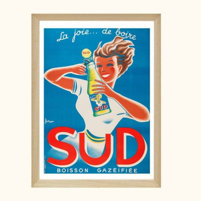 Affiche Sud Boisson Gazéifiée