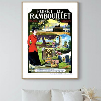 Affiche Paris Rambouillet