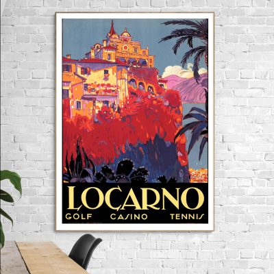 Affiche Suisse Locarno