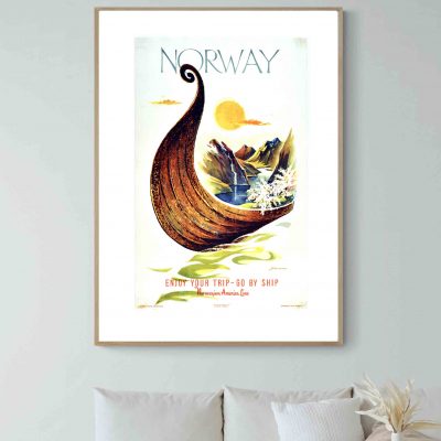 Affiche Norvège Norway Norge 6