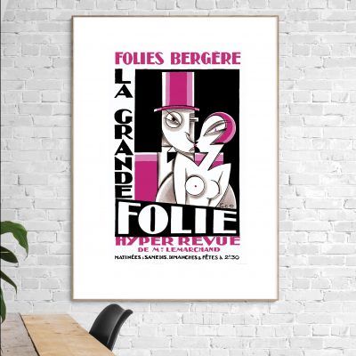 Affiche Folies Bergère