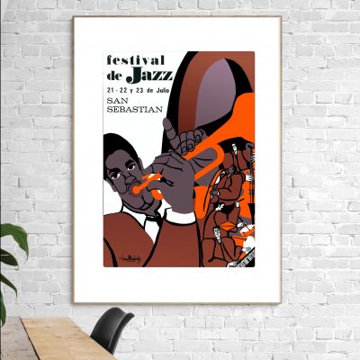 Affiche Jazz San Sebastien Espagne