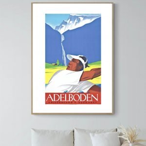 Affiche Suisse Adelboden 3