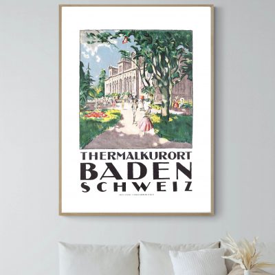 Affiche Suisse Baden