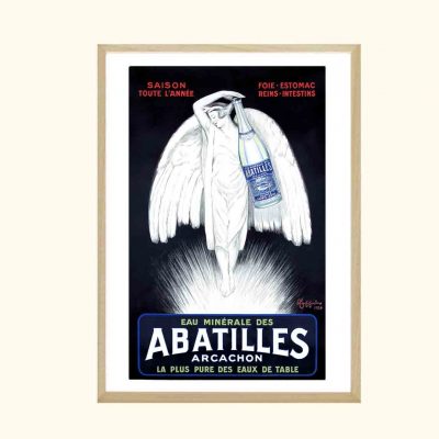 Affiche Abatilles Eau Arcachon