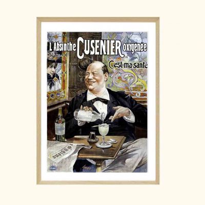 Affiche Cusenier Absinthe