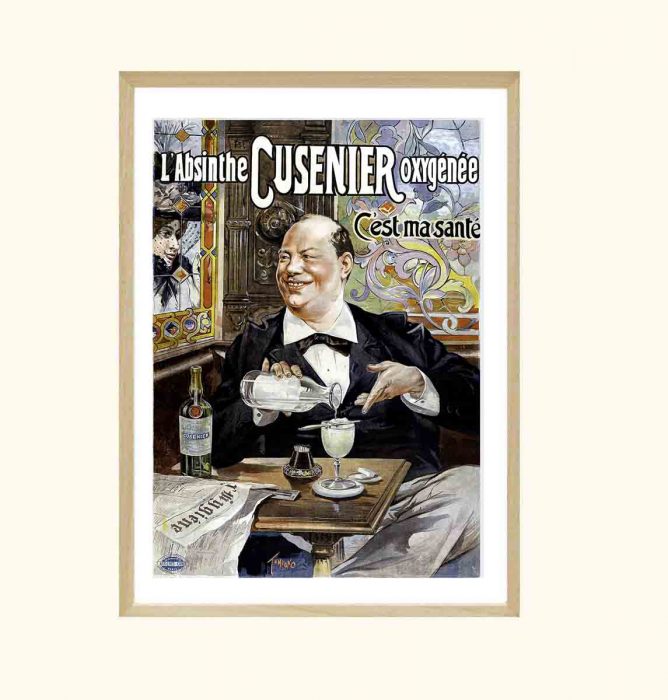 Affiche Cusenier Absinthe