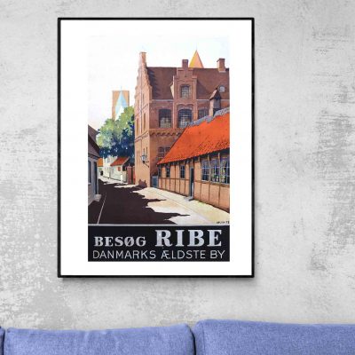 Affiche Finlande Ribe