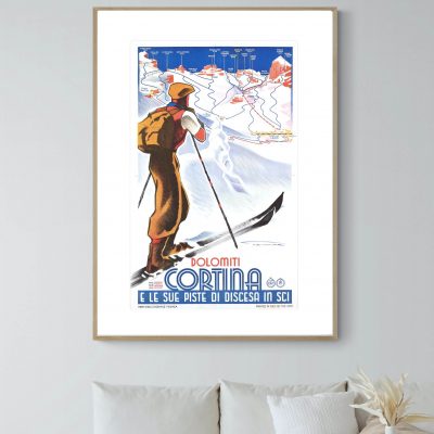 Affiche Suisse Cortina
