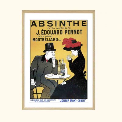 Affiche Pernot Absinthe Montbeliard