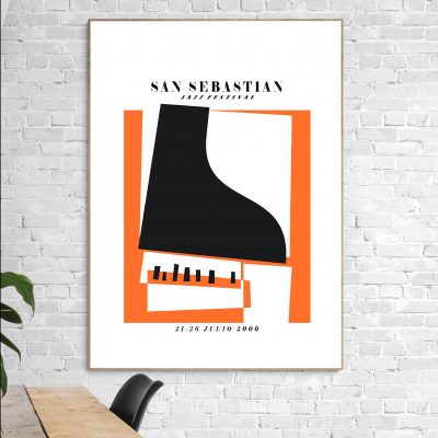 Affiche Jazz San Sebastien Espagne 2