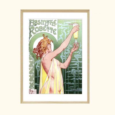 Affiche Absinthe Robette