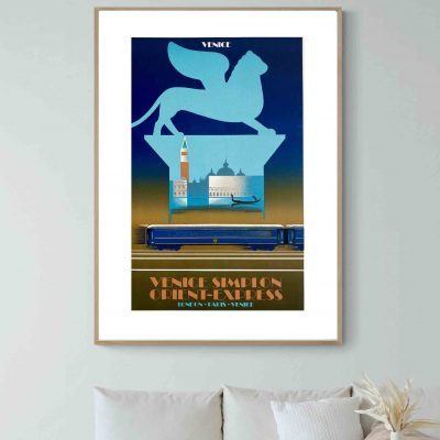 Affiche Sncf Train Venice Simplon Express 3