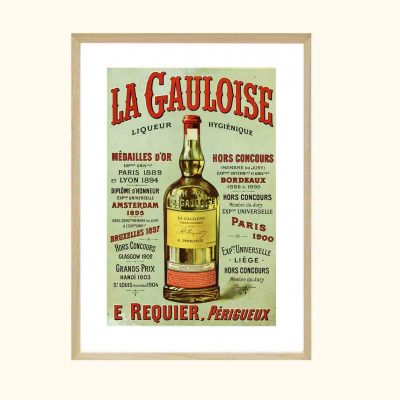 Affiche Gauloise Perigueux Requier