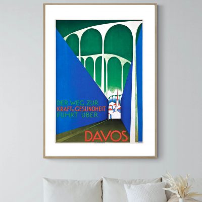 Affiche Suisse Davos 5