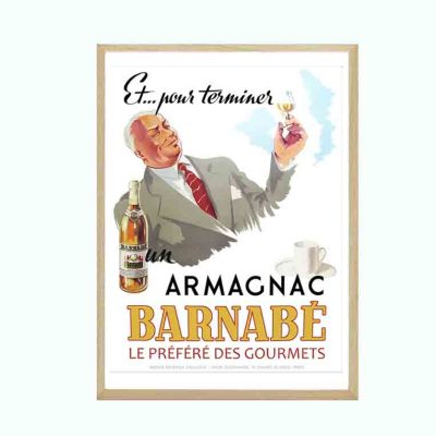 Affiche Armagnac Barnabe