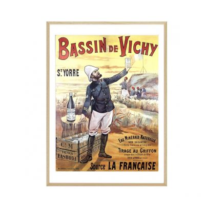 Affiche Vichy La Francaise St Yorre