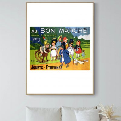 Affiche Paris Bon Marché