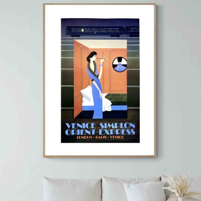 Affiche Sncf Train Venice Simplon Express 4