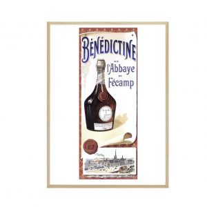 Affiche Benedictine Fecamp