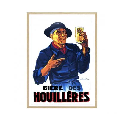 Affiche Biere Houilleres