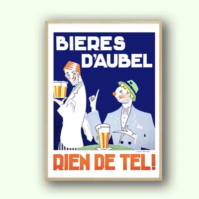 Affiche Biere D'Aubel