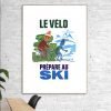 Affiche Velo Ski