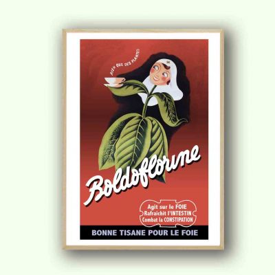 Affiche Boldoflorine Tisane