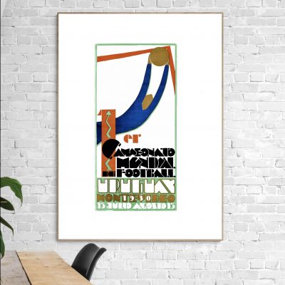Affiche Football Uruguay