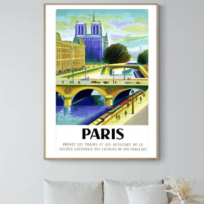 Affiche Paris Notre Dame